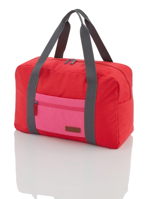 geanta de bord neopak brand travelite rosu roz