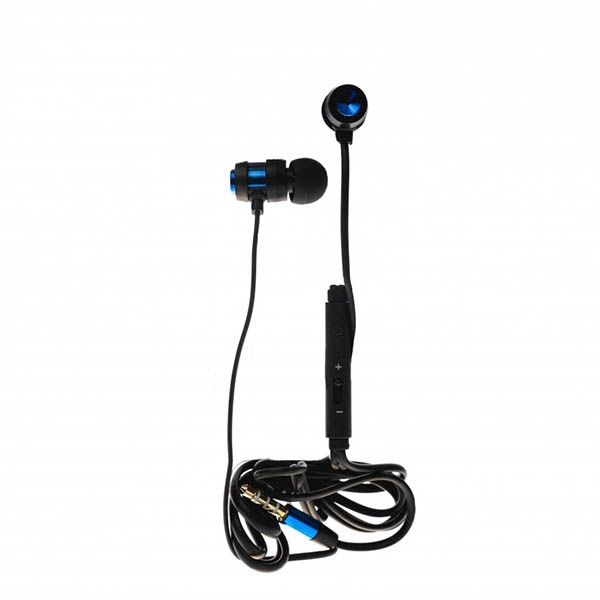 casti tellur in ear trendy albastru