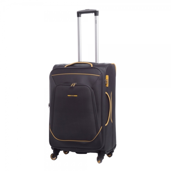 lamonza troler smiley 67 cm gri galben