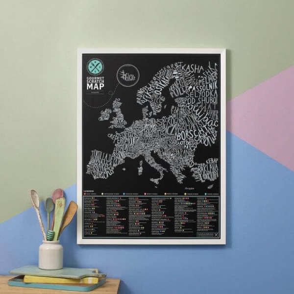 harta razuibila gourmet a europei