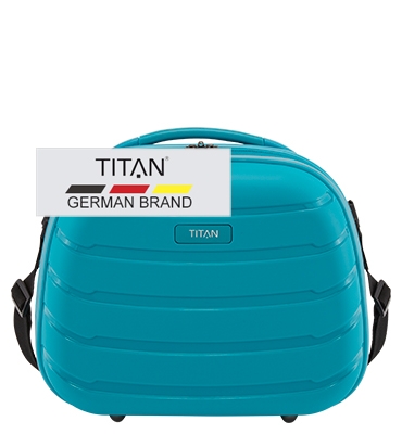 titan limit beauty case albastru